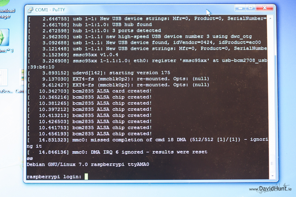 raspberry pi serial terminal program